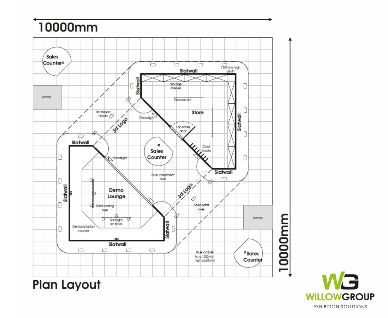 kondor exhibition stand plan layout