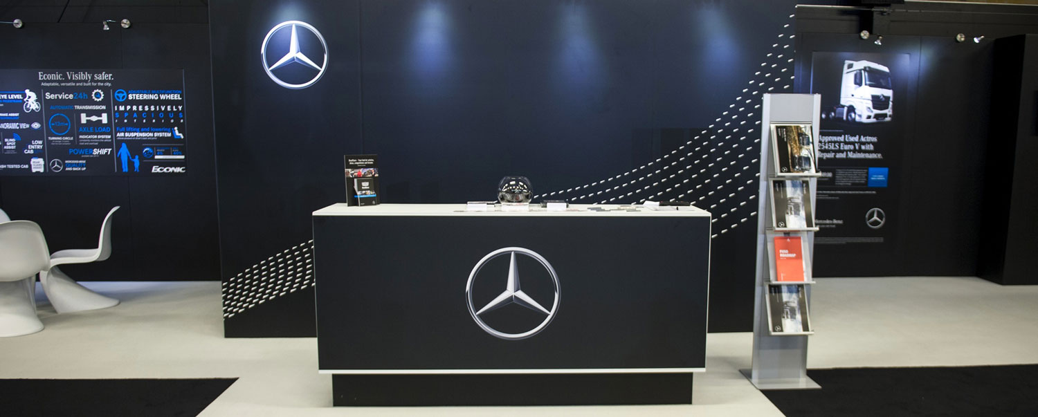 mercedes-benz-exhibition-stand - Willow Stands - Bespoke Exhibition Stands