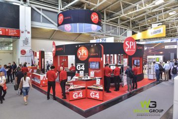 SPI Lasers bespoke exhibition stand