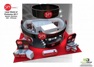 SPI Lasers exhibition stand